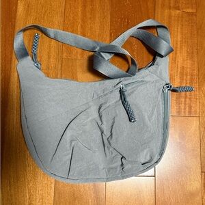 Gray Crossbody Bag
